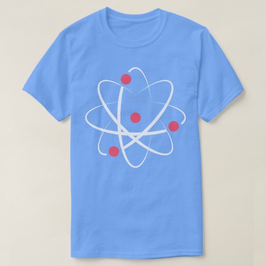 Mastering Physics Science Teacher Proton Neutron E T-shirt (Design voorkant)