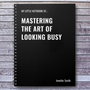 Mastering the Art Funny Quote Notitieboek