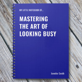 Mastering the Art Funny Quote Notitieboek