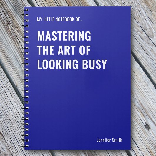 Mastering the Art Funny Quote Notitieboek
