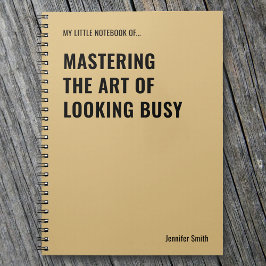 Mastering the Art Funny Quote Notitieboek