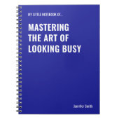 Mastering the Art Funny Quote Notitieboek (Voorkant)