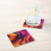 Mastering the Square: basisprincipes van geometrie Kartonnen Onderzetters (Insitu)