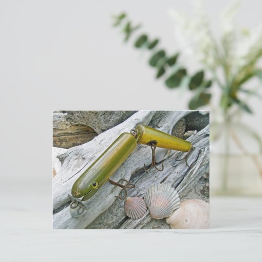 Masterlure Jointed Eel Saltwater Plug Briefkaart (Staand voorkant)