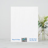 Masterlure Snook Letterhead Persoonlijk Briefhoofd (Staand voorkant)
