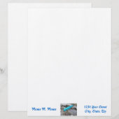 Masterlure Snook Letterhead Persoonlijk Briefhoofd (Voorkant / Achterkant)
