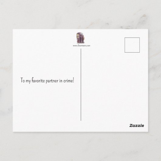 Mastermind Briefkaart (Achterkant)