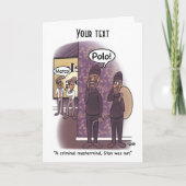 Mastermind Gevouwen Wenskaart Kaart (Voorkant)