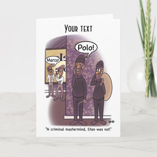 Mastermind Gevouwen Wenskaart Kaart (Voorkant)