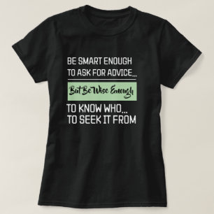 Mastermind Mentorship Wijze Mentaliteit Quote Zwar T-shirt