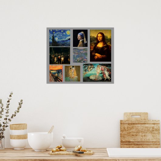 Masterpiece Art Gallery Poster (Keuken)