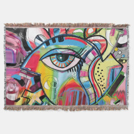 Masterpiece Throw – Geïnspireerd door het zien van Deken