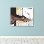 Masterplan Canvas Afdruk (Insitu (Houten vloer))