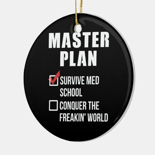 Masterplan van het Afstuderen van Med School Stude Keramisch Ornament (Links)