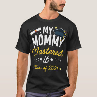 Masters Afstuderen T-shirt Mijn mama heeft het gel