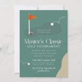 Master's Classic Golf Toernooi Kaart (Voorkant)