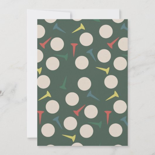 Master's Classic Golf Tournament Kaart (Achterkant)