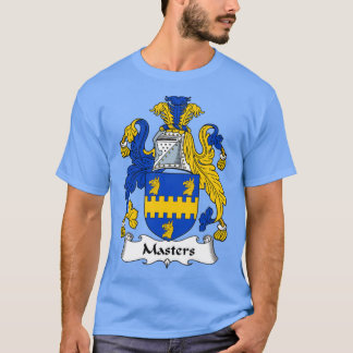 Masters Coat of Arms Family Crest T-shirt