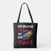 Masters Degree Afstuderen 2023 MPH MSW MBA Social Tote Bag (Achterkant)