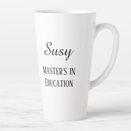 Masters Degree Afstuderen de Mok van studenten (Rechts)