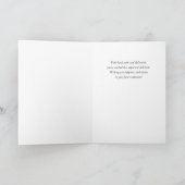 Master's Degree Afstuderen Gefeliciteerd Zwart Kaart (Binnen)