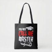 Masters Degree Afstuderen Gift 2022 MSW MBA Tote Bag (Voorkant)