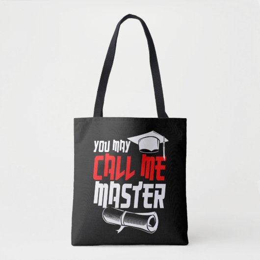 Masters Degree Afstuderen Gift 2022 MSW MBA Tote Bag (Voorkant)