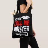 Masters Degree Afstuderen Gift 2022 MSW MBA Tote Bag (Dichtbij)
