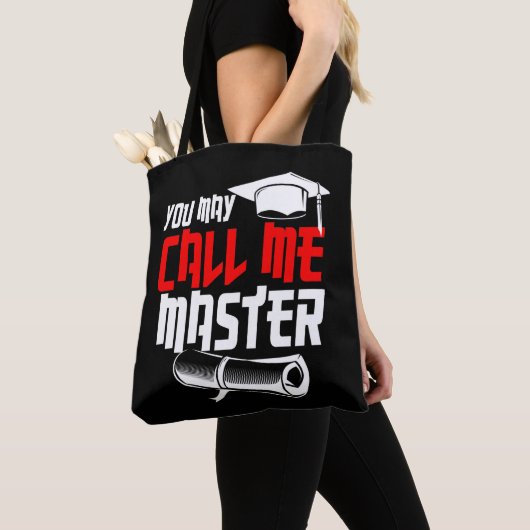 Masters Degree Afstuderen Gift 2022 MSW MBA Tote Bag (Dichtbij)