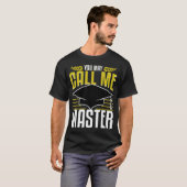 Masters Degree Afstuderen Gift Noem me nu grappig T-shirt (Voorkant volledig)