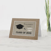 Masters Degree Afstuderen Kaart (Voorkant)