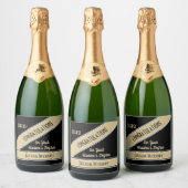 Master's degree Congrats Drank Label Set Sparkling Wijnetiket (Flessen)