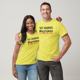 Masters Degree CSI Humor T-shirt