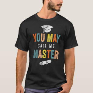 Masters Degree Design voor Mannen Vrouwen MBA Onde T-shirt