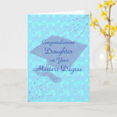 Masters Degree Kaart voor Dochter (Gele Bloem)