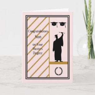 Masters Degree Kaart voor Son