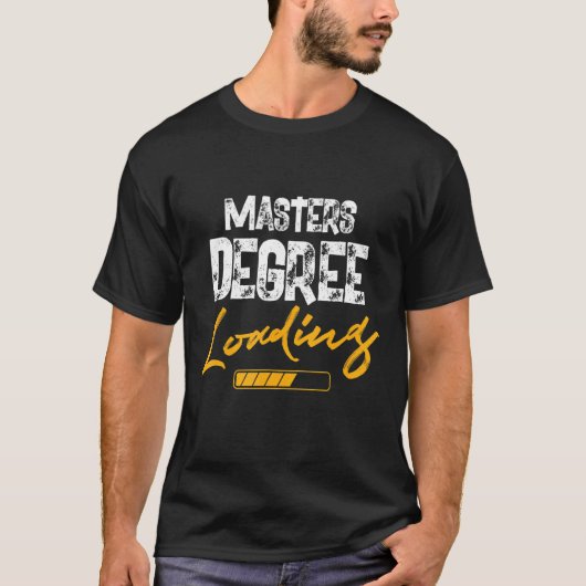 Master's Degree laden T-shirt (Voorkant)