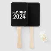 Master's Degree Mastered IT 2024 Masters Degree Handwaaier (Voorkant en achterkant)