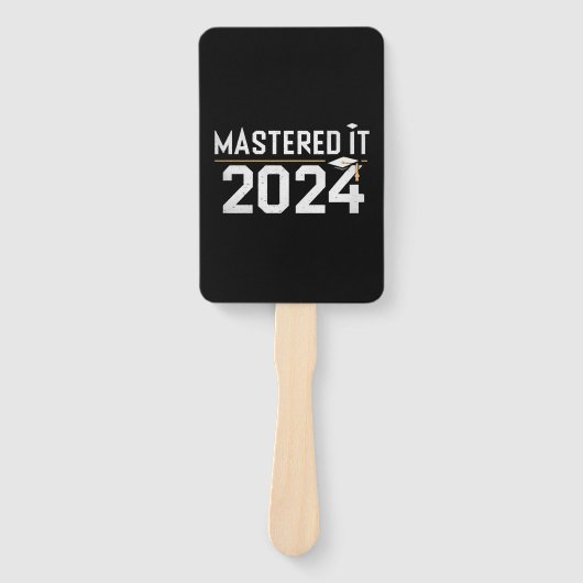 Master's Degree Mastered IT 2024 Masters Degree Handwaaier (Voorkant)