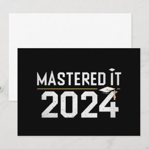 Master's Degree Mastered IT 2024 Masters Degree Kaart