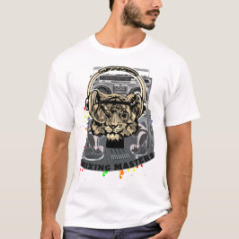 Masters DJ Tiger Art mengen T-shirt
