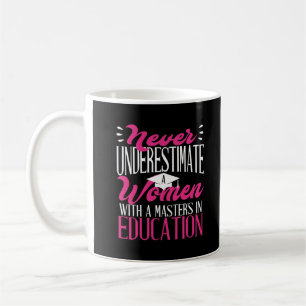 Masters Education Afstuderen Gift Women her Koffiemok