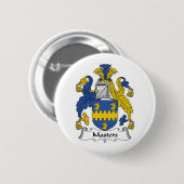 Masters Family Crest Ronde Button 5,7 Cm (Voorkant /achterkant)