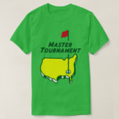 Masters golftoernooi TShirt (Design voorkant)