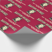 Masters gradatie: Voorkomen van de echte wereld Cadeaupapier (Hoek)