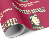 Masters gradatie: Voorkomen van de echte wereld Cadeaupapier (Rol Hoek)