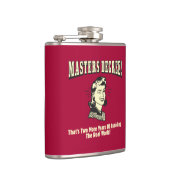 Masters gradatie: Voorkomen van de echte wereld Heupfles (Rechts)