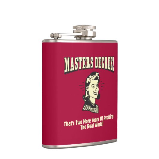 Masters gradatie: Voorkomen van de echte wereld Heupfles (Rechts)