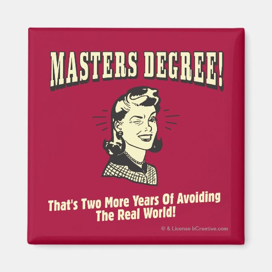 Masters gradatie: Voorkomen van de echte wereld Magneet (Voorkant)