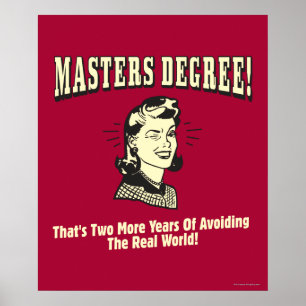 Masters gradatie: Voorkomen van de echte wereld Poster
